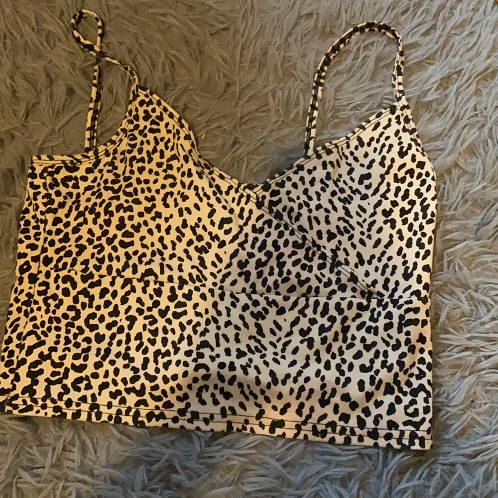 cheetah print tank top